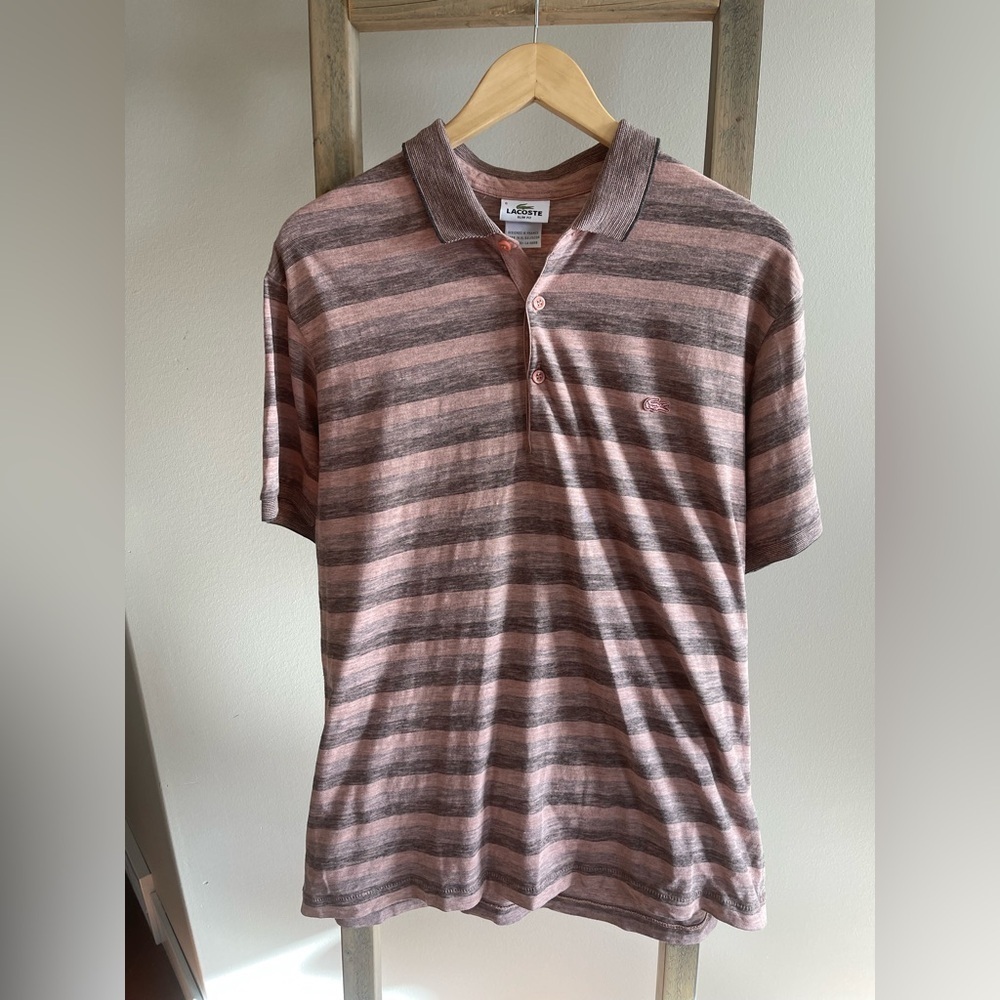 Lacoste slim pit pique polo